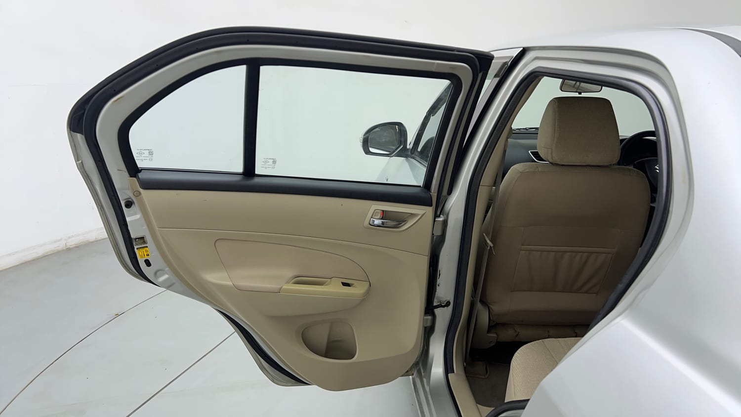Used 2016 Maruti Suzuki Swift Dzire VXI Petrol Manual interior LEFT REAR DOOR OPEN VIEW