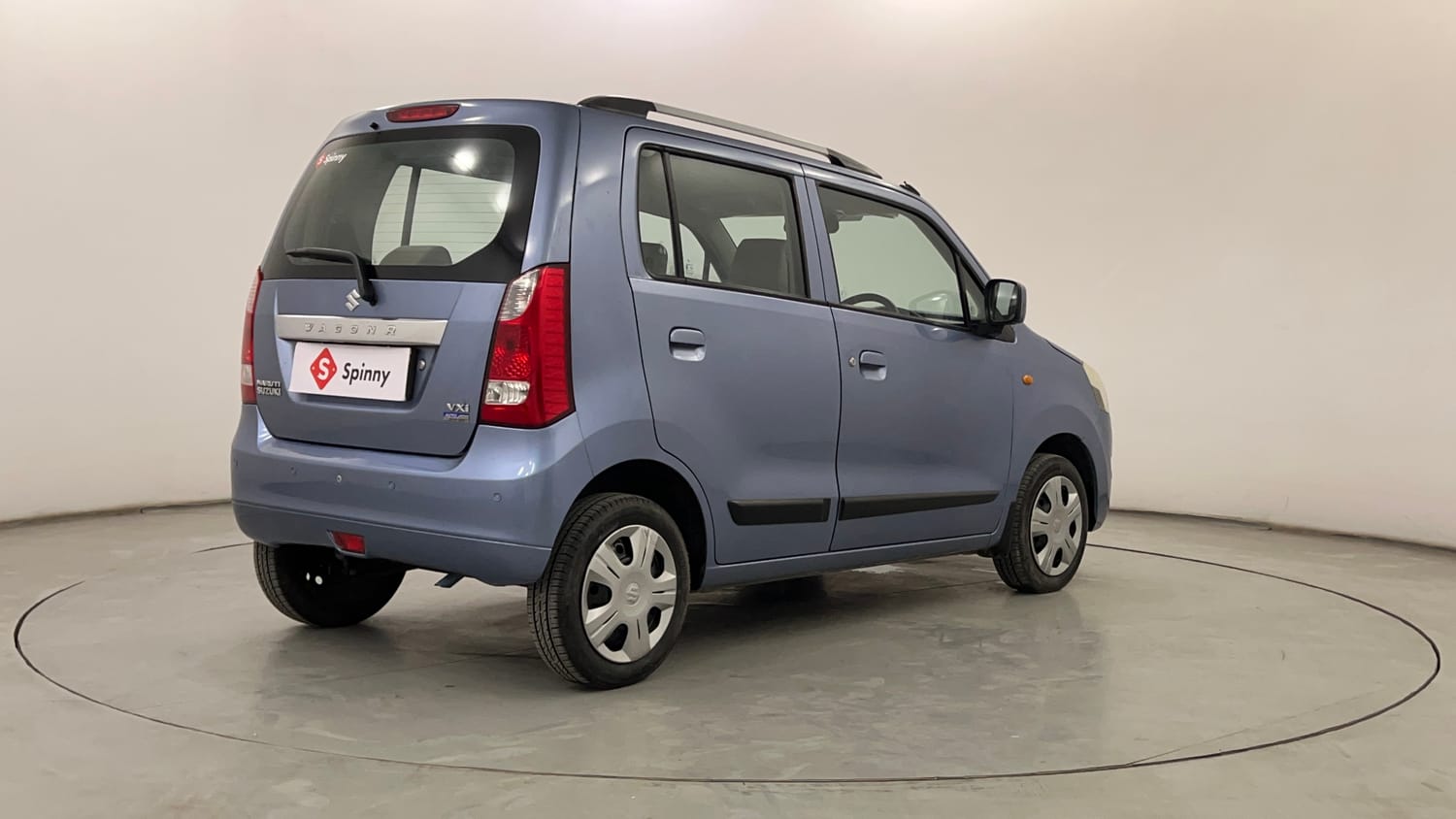 Used 2016 Maruti Suzuki Wagon R 1.0 VXI AMT Petrol Automatic exterior RIGHT REAR CORNER VIEW