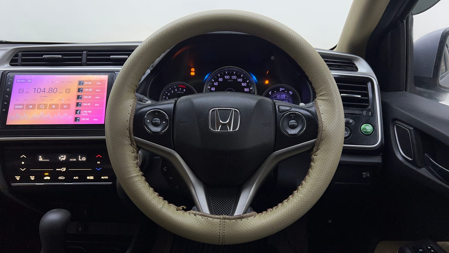 Used 2019 Honda City V CVT Petrol Petrol Automatic interior STEERING VIEW