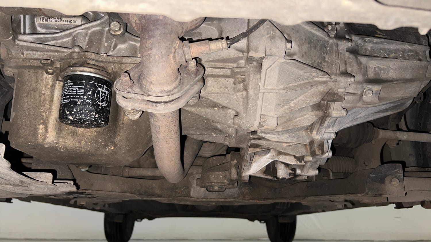 Used 2018 Maruti Suzuki Swift ZXi AMT Petrol Automatic extra FRONT LEFT UNDERBODY VIEW