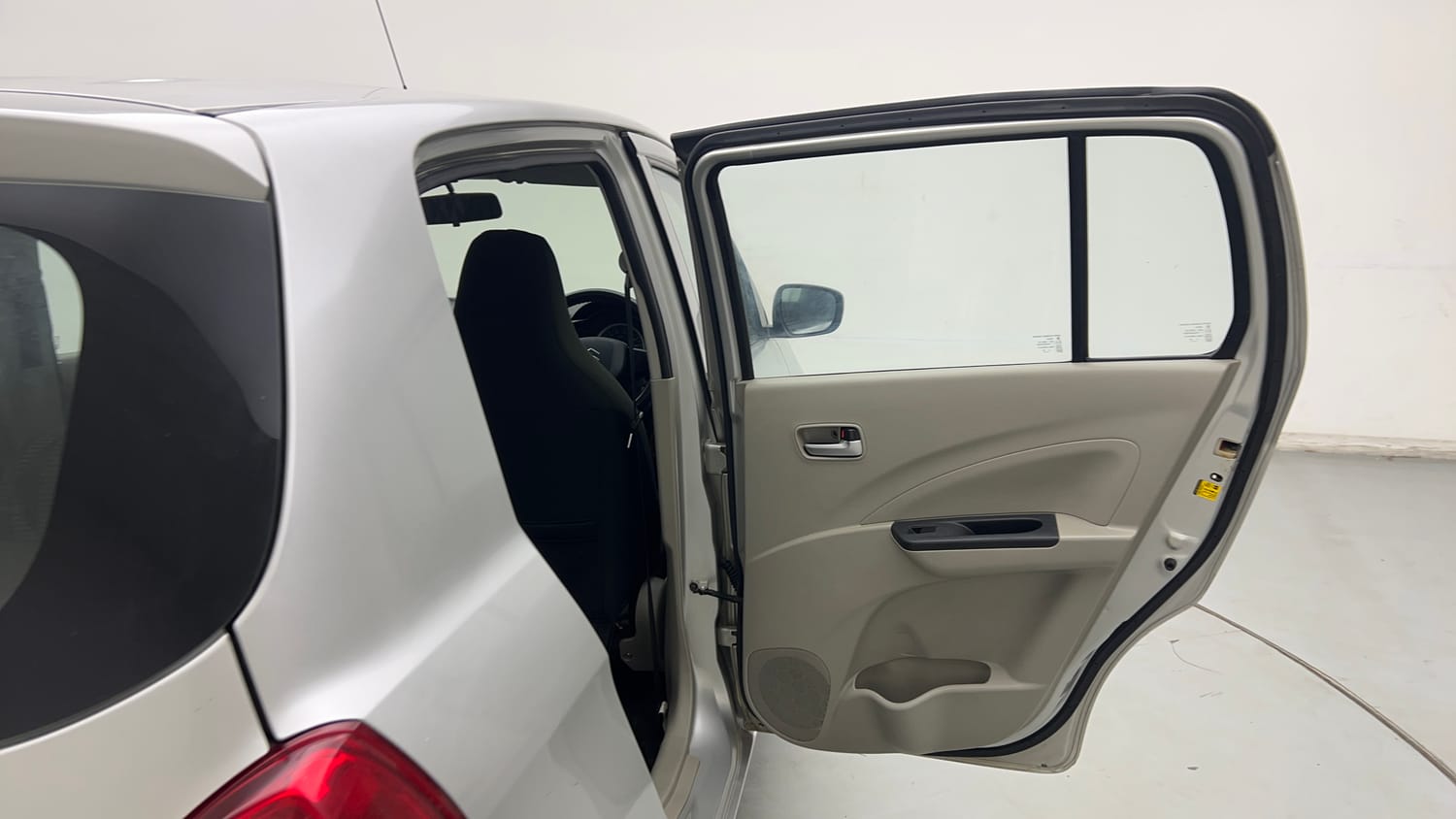 Used 2014 Maruti Suzuki Celerio VXi AMT Petrol Automatic interior RIGHT REAR DOOR OPEN VIEW