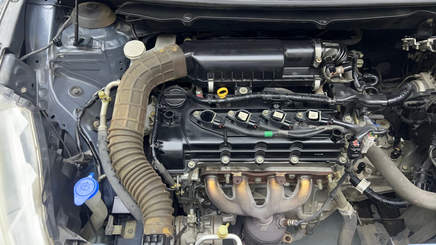 Used 2016 Maruti Suzuki Baleno Delta 1.2 Petrol Manual engine ENGINE RIGHT SIDE VIEW