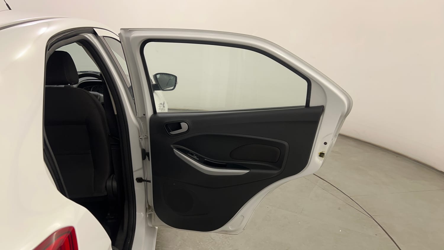 Used 2018 Ford Figo Titanium 1.2 Ti-VCT Petrol Manual interior RIGHT REAR DOOR OPEN VIEW