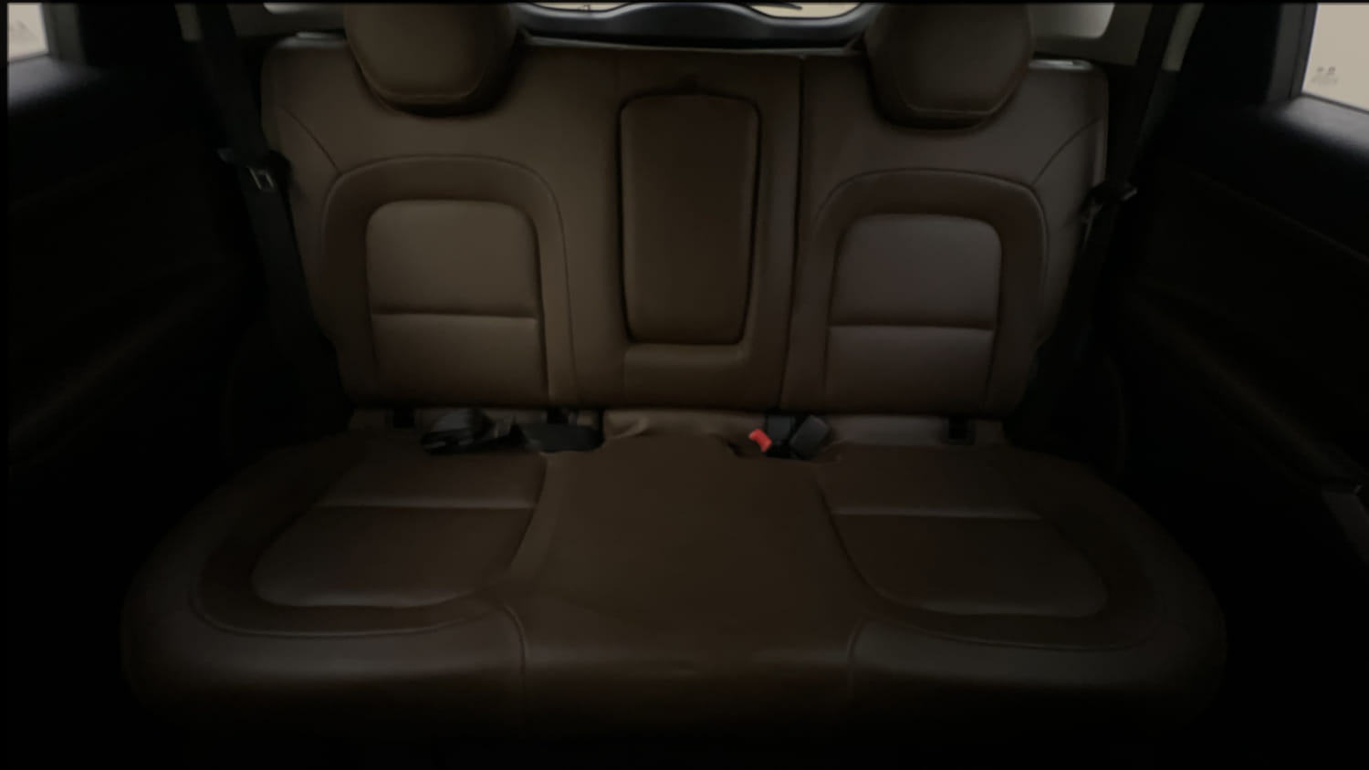 Used 2021 Tata Harrier XZA Plus Dual Tone Diesel Automatic interior REAR SEAT CONDITION VIEW