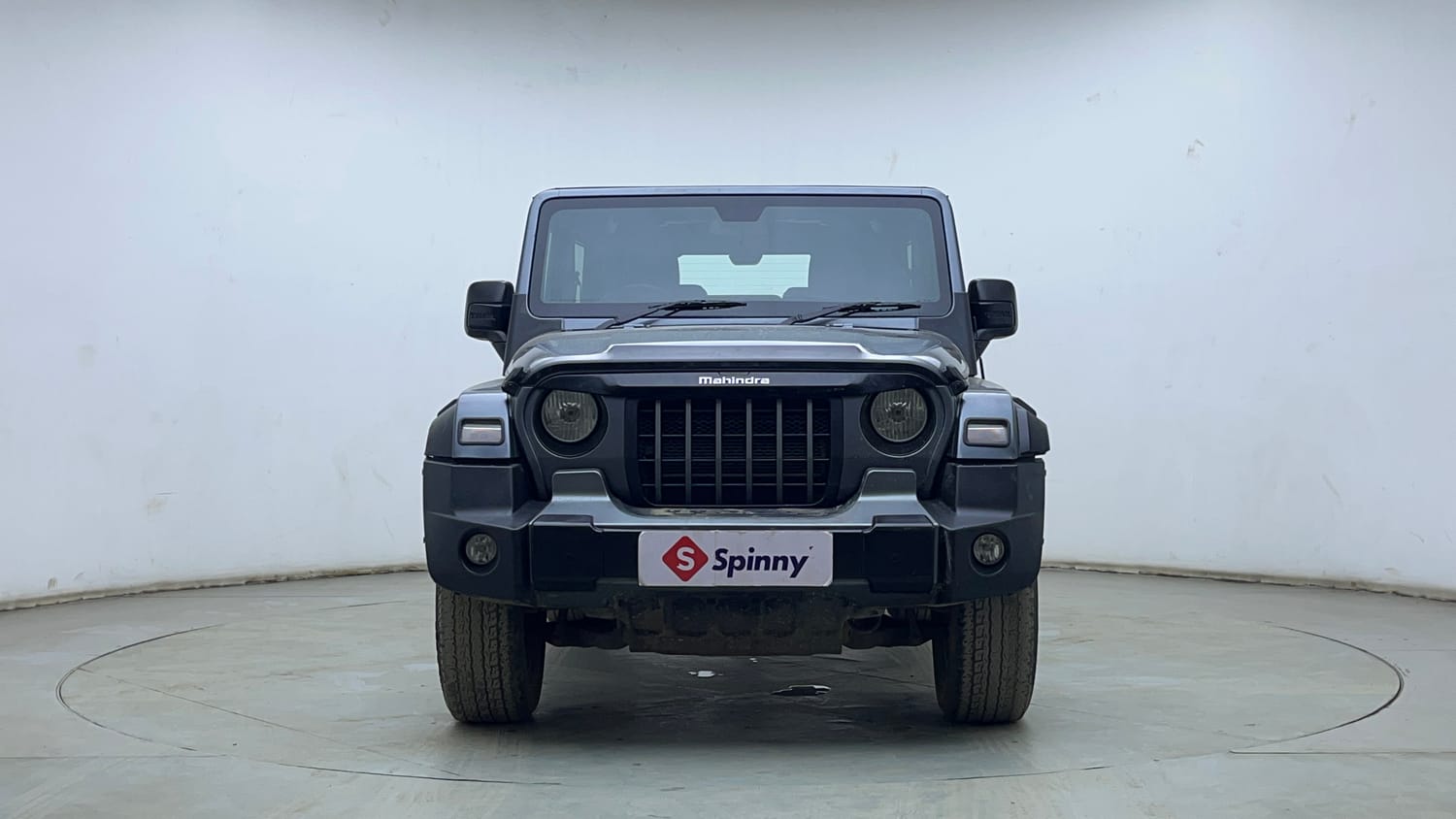 Used 2021 mahindra Thar LX Hard Top Diesel AT 4WD Diesel Automatic exterior FRONT VIEW