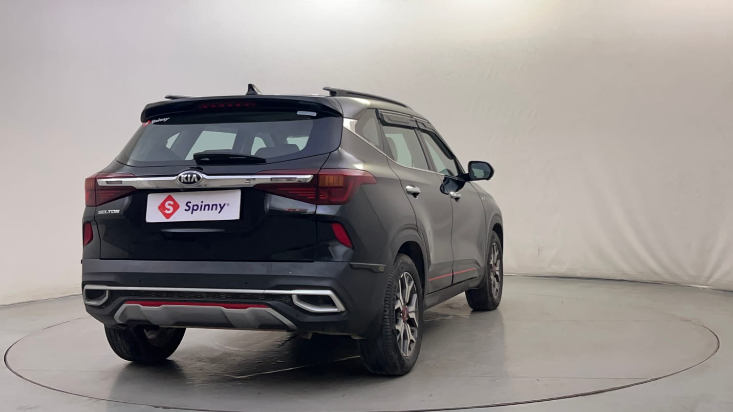 Used 2019 kia Seltos GTX Plus DCT 1.4 Petrol Automatic exterior RIGHT REAR CORNER VIEW