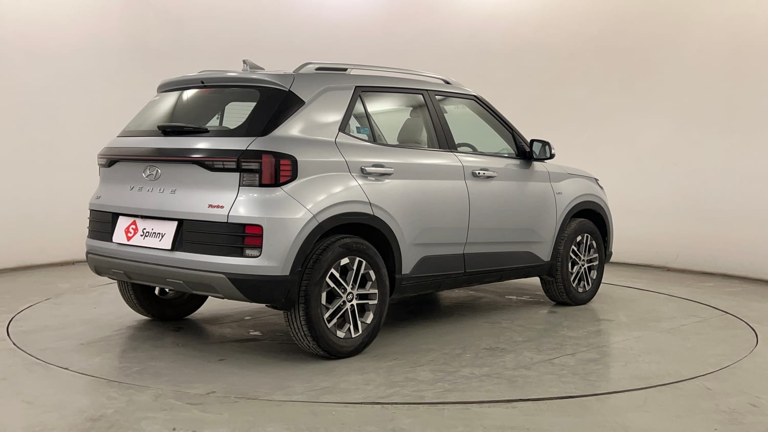Used 2023 Hyundai Venue SX (O) 1.0 Turbo DCT Petrol Automatic exterior RIGHT REAR CORNER VIEW