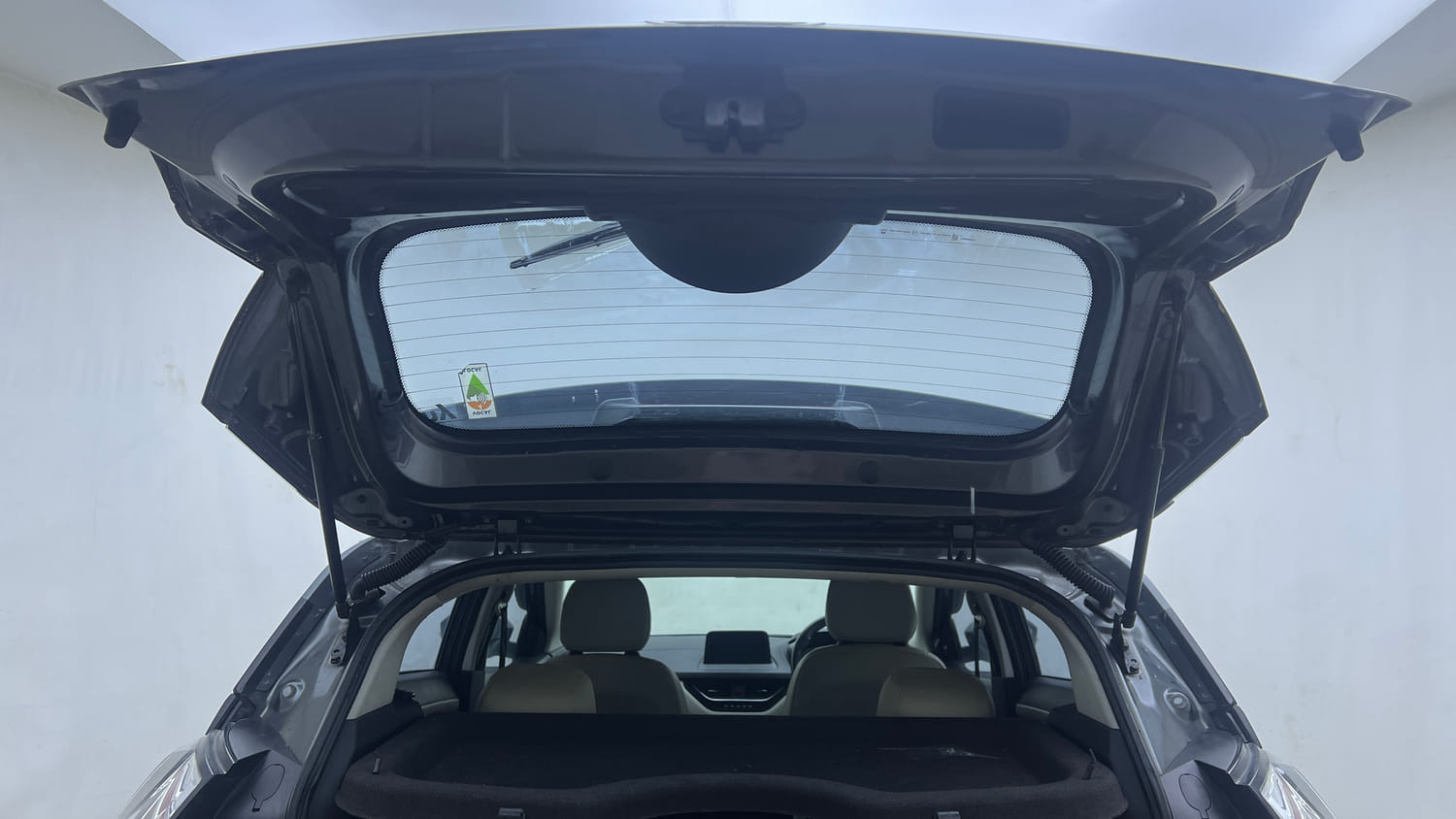 Used 2023 Tata Nexon XZ Plus (L) Petrol Manual interior DICKY DOOR OPEN VIEW