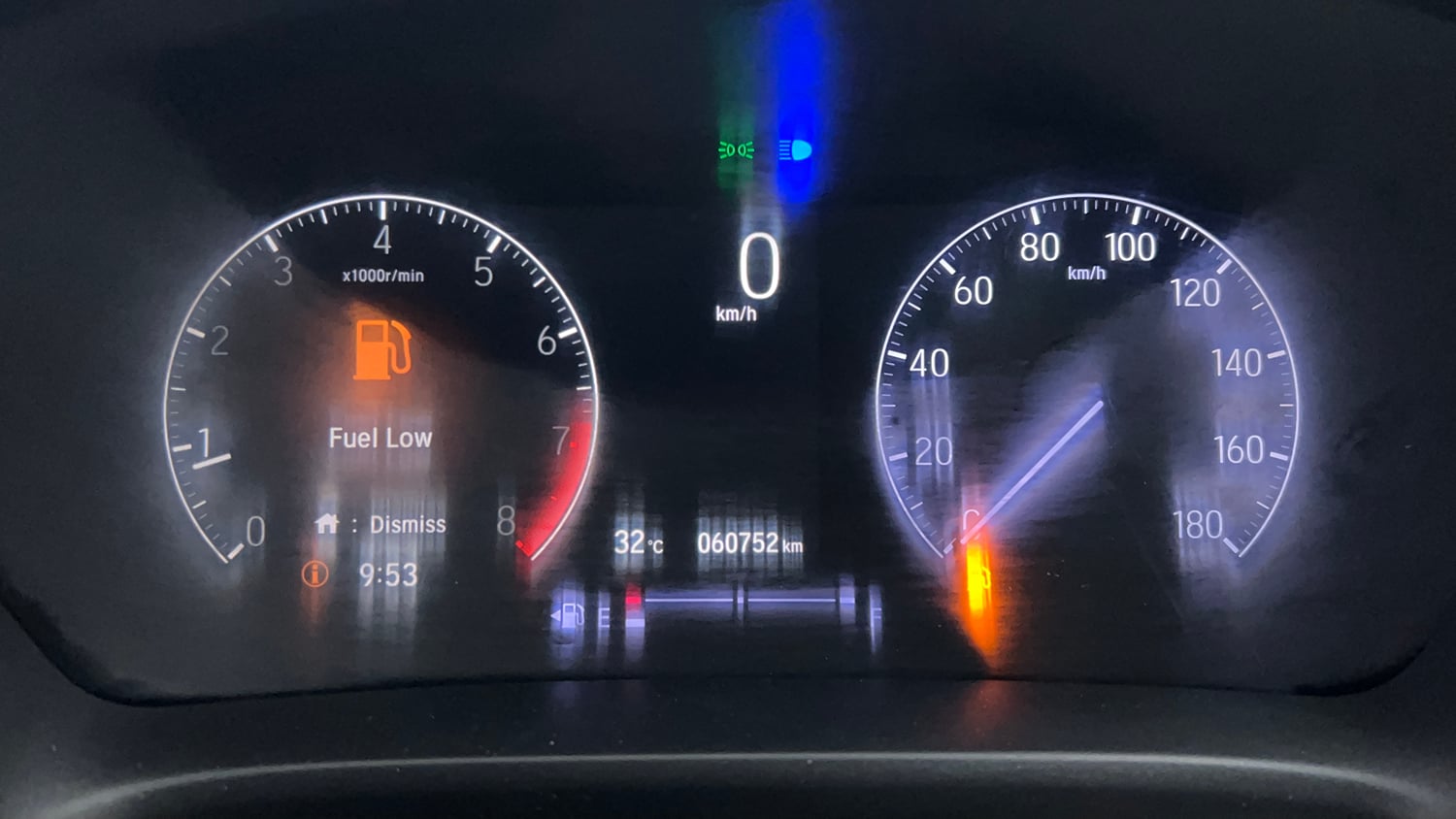 Used 2023 Honda Elevate VX MT Petrol Manual interior CLUSTERMETER VIEW