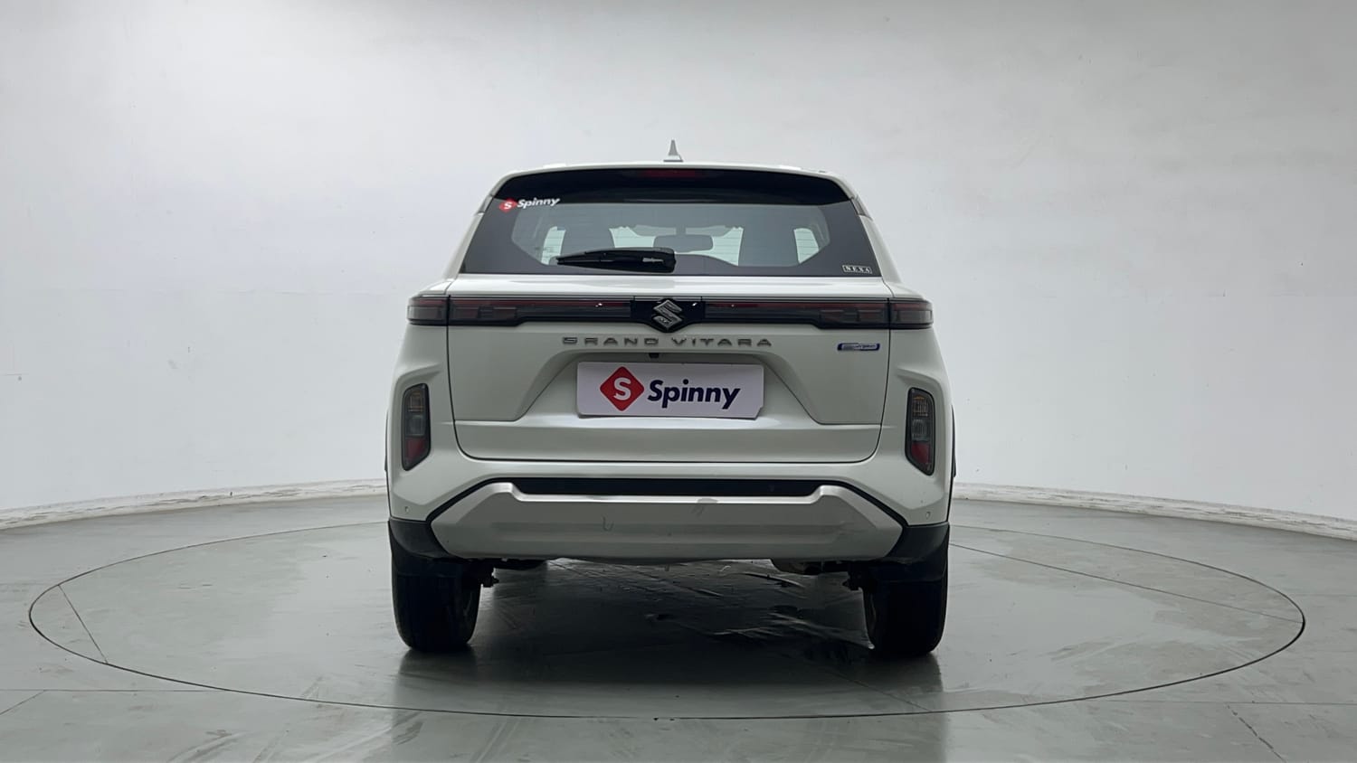 Used 2023 Maruti Suzuki Grand Vitara Zeta Smart Hybrid Petrol Manual exterior BACK VIEW
