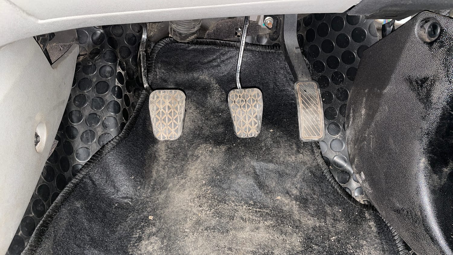 Used 2016 Ford EcoSport Ambiente 1.5L TDCi Diesel Manual interior PEDALS VIEW