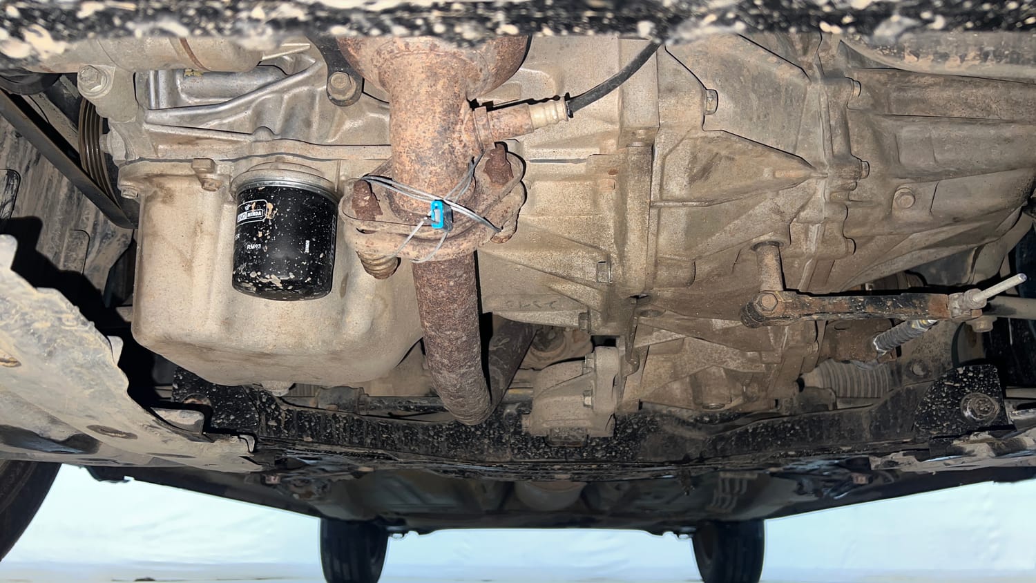 Used 2016 Maruti Suzuki Baleno Delta 1.2 Petrol Manual extra FRONT LEFT UNDERBODY VIEW
