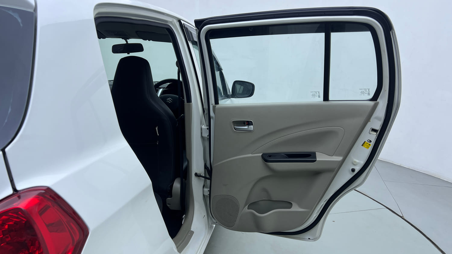 Used 2014 Maruti Suzuki Celerio VXi Petrol Manual interior RIGHT REAR DOOR OPEN VIEW