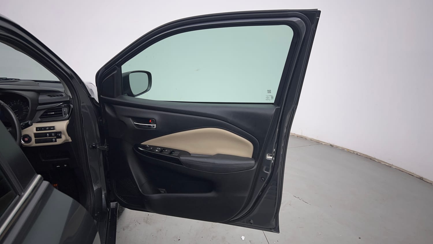 Used 2024 Toyota Glanza V AMT Petrol Automatic interior RIGHT FRONT DOOR OPEN VIEW