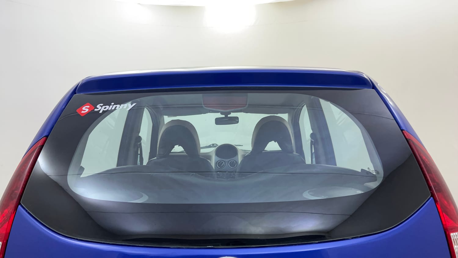 Used 2016 Tata Nano Twist XT Petrol Manual exterior BACK WINDSHIELD VIEW