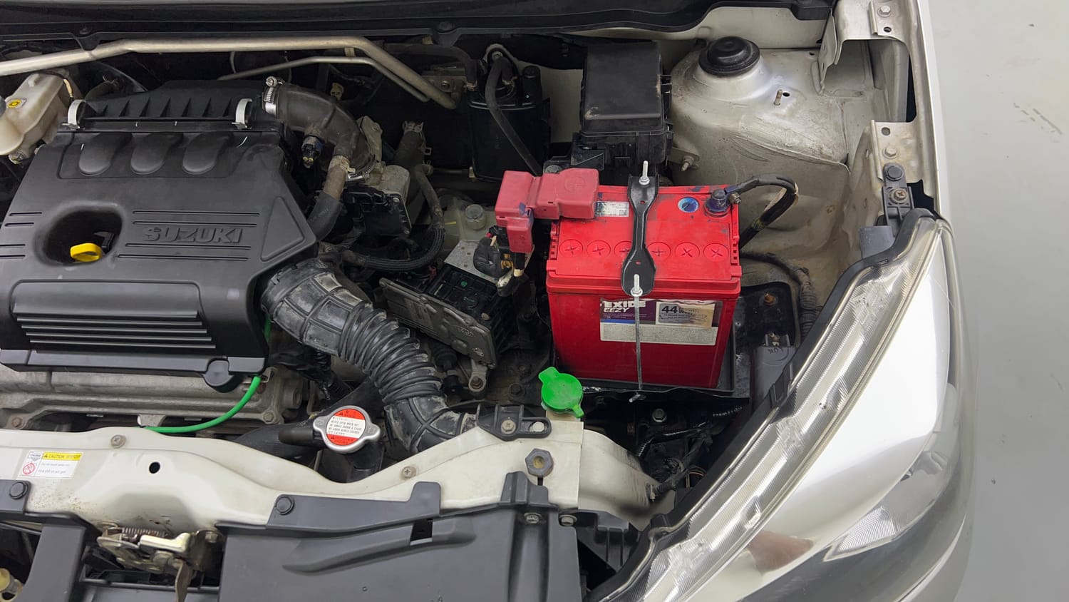 Used 2014 Maruti Suzuki Celerio VXi AMT Petrol Automatic engine ENGINE LEFT SIDE VIEW