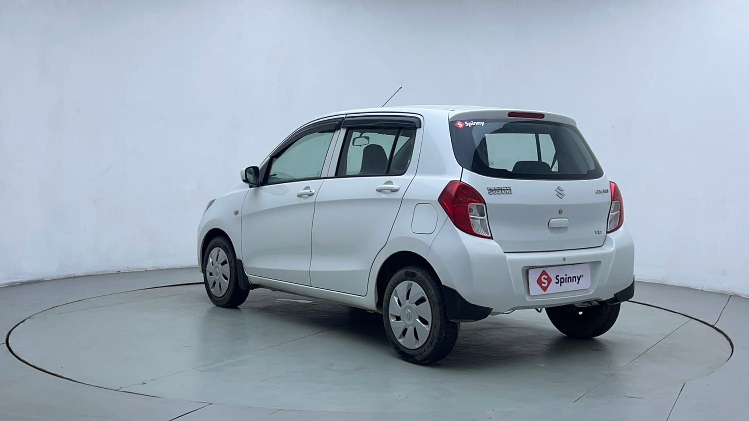 Used 2014 Maruti Suzuki Celerio VXi Petrol Manual exterior LEFT REAR CORNER VIEW