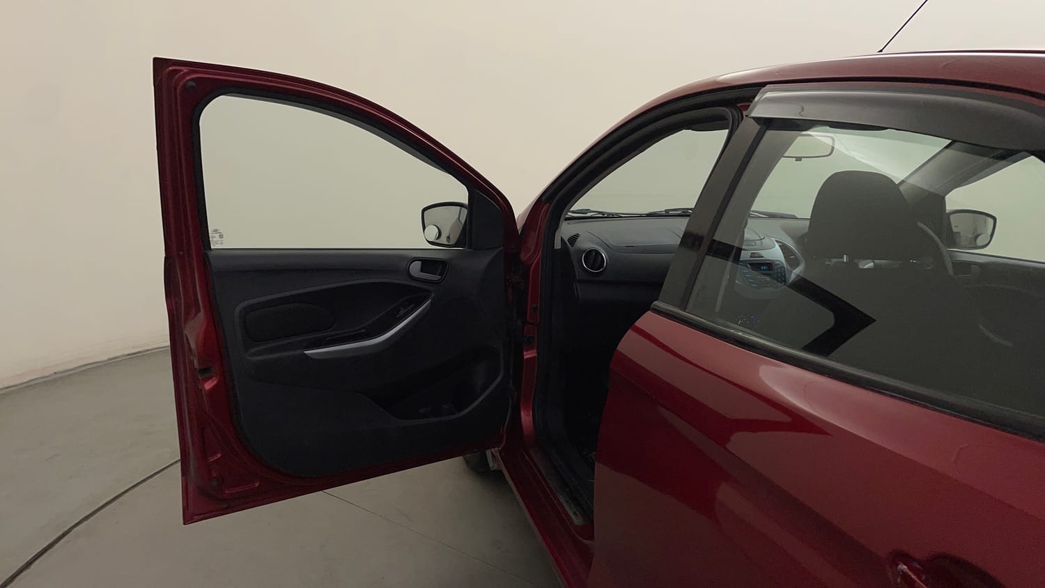 Used 2016 Ford Figo Trend 1.2 Ti-VCT Petrol Manual interior LEFT FRONT DOOR OPEN VIEW