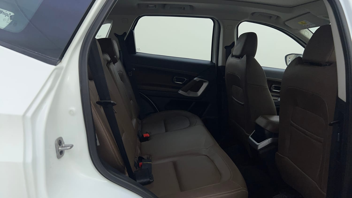 Used 2021 Tata Harrier XZA Plus Dual Tone Diesel Automatic interior RIGHT SIDE REAR DOOR CABIN VIEW