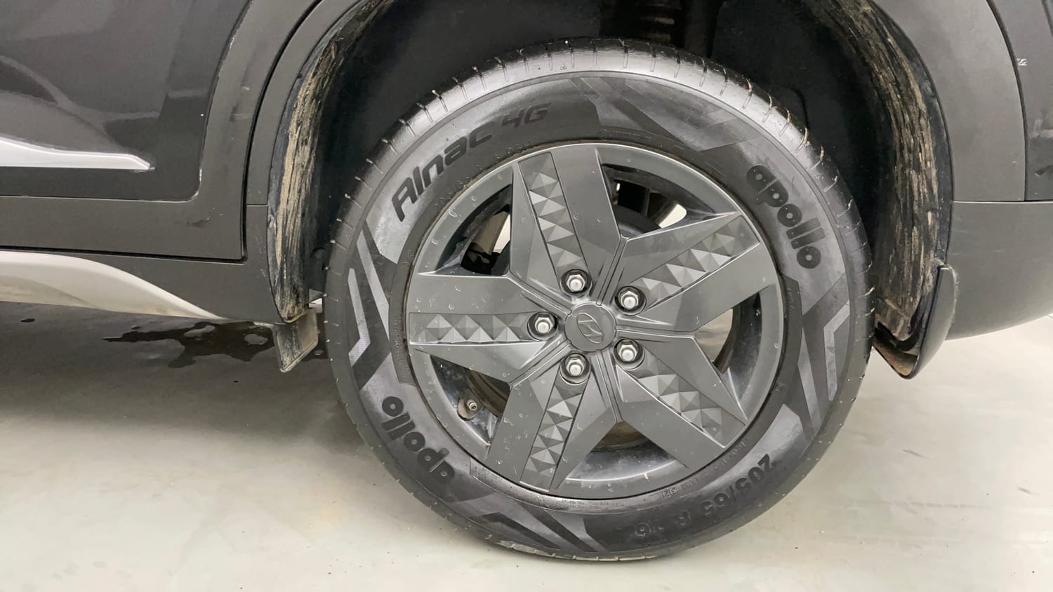 Used 2021 Hyundai Creta S 1.5 Petrol Petrol Manual tyres LEFT REAR TYRE RIM VIEW