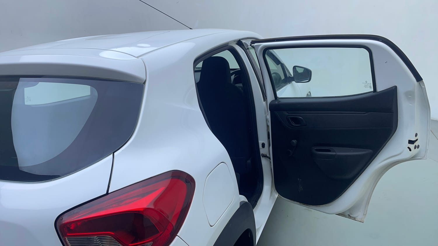 Used 2018 Renault Kwid 1.0 RXT AMT Opt Petrol Automatic interior RIGHT REAR DOOR OPEN VIEW