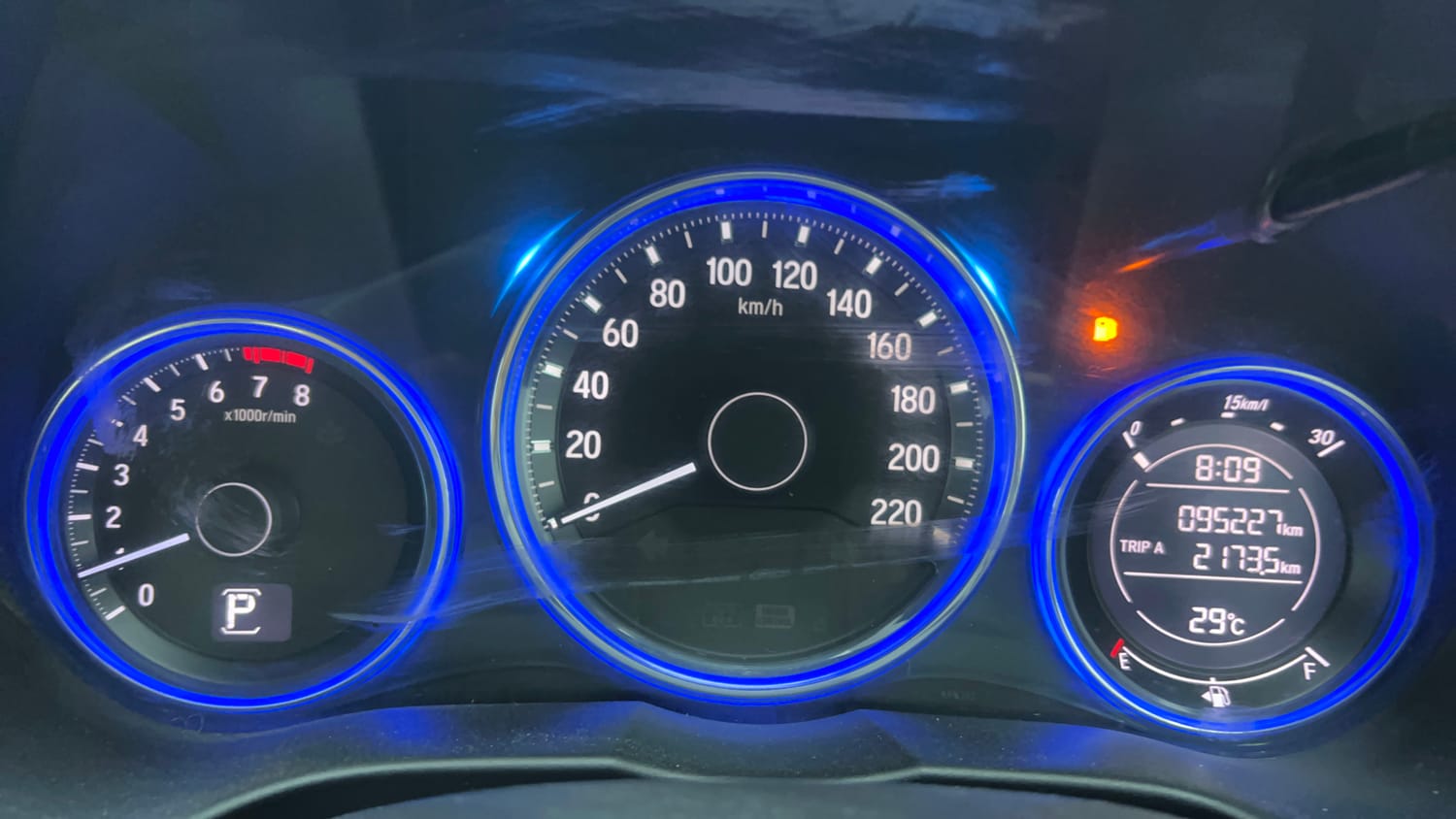 Used 2016 Honda City VX CVT Petrol Automatic interior CLUSTERMETER VIEW