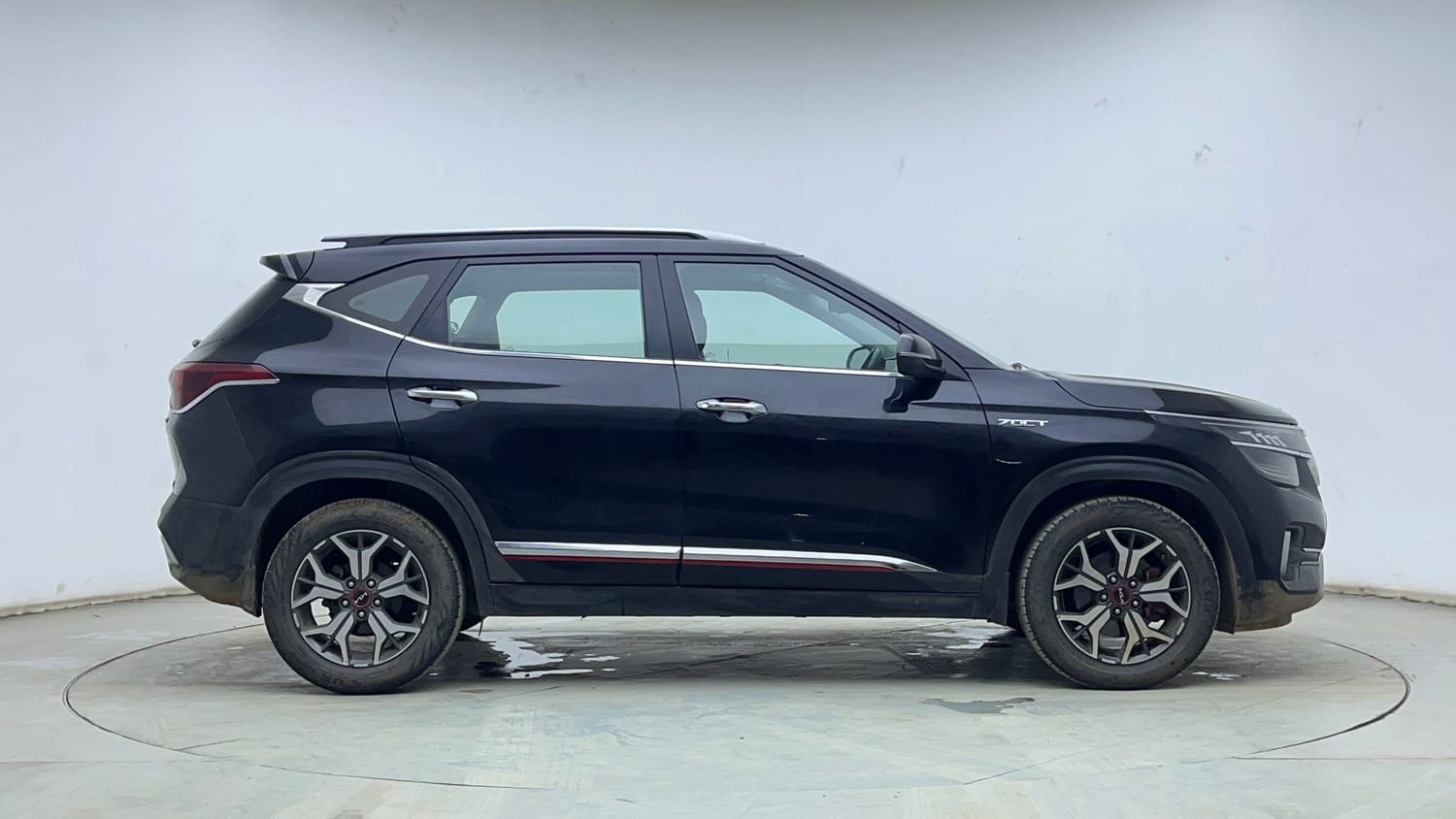 Used 2022 Kia Seltos GTX Plus 1.4 DCT Petrol Automatic exterior RIGHT SIDE VIEW