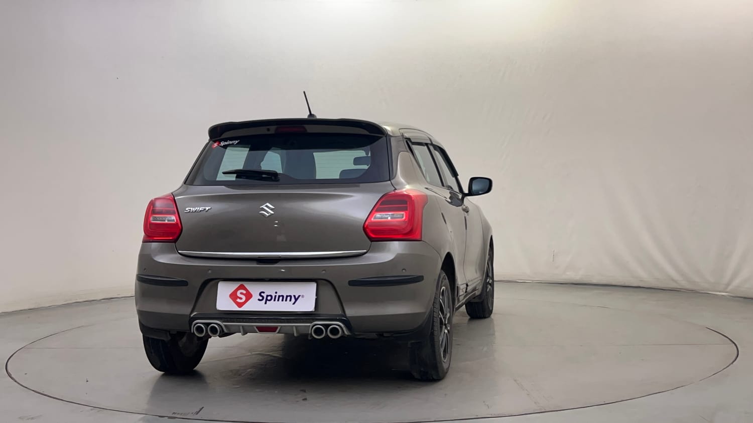 Used 2021 Maruti Suzuki Swift ZXi Plus AMT Petrol Automatic exterior RIGHT REAR CORNER VIEW