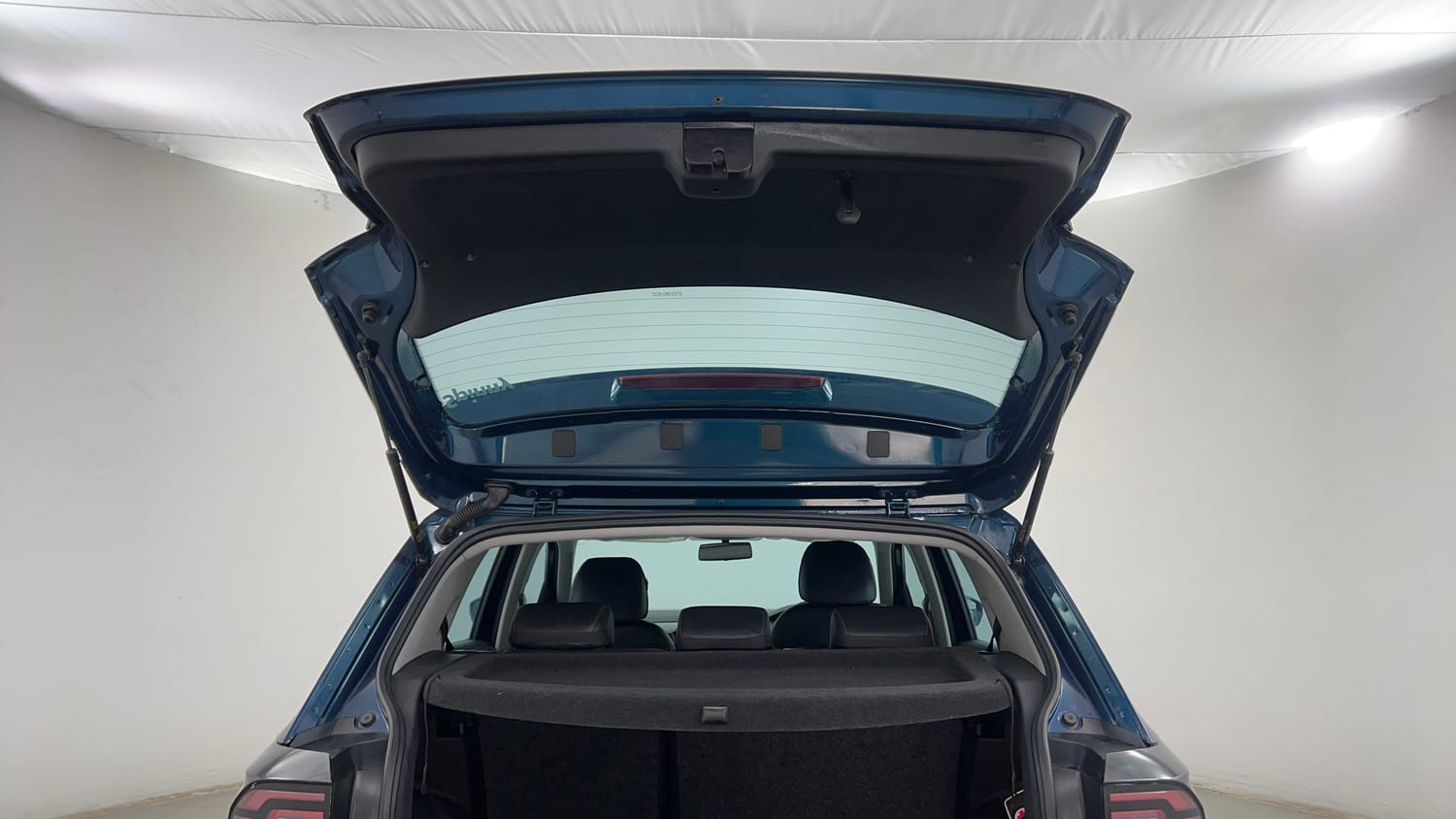Used 2025 Volkswagen Taigun Highline 1.0 TSI MT Petrol Manual interior DICKY DOOR OPEN VIEW