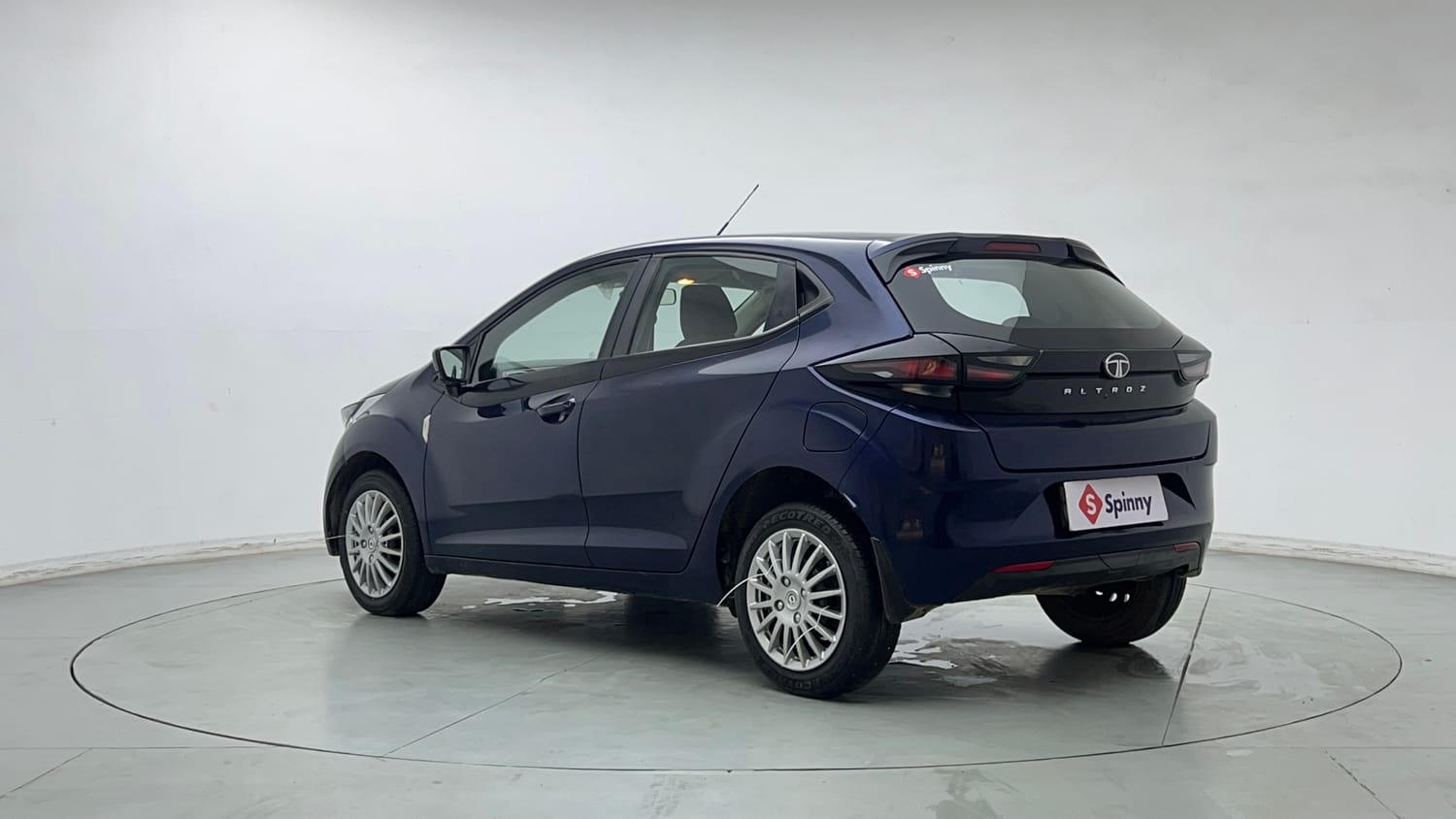 Used 2024 Tata Altroz XTA Petrol Petrol Automatic exterior LEFT REAR CORNER VIEW