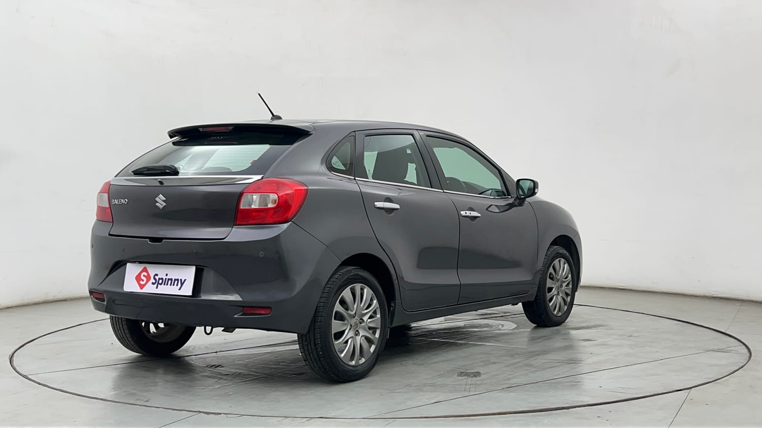 Used 2016 Maruti Suzuki Baleno Zeta 1.2 Petrol Manual exterior RIGHT REAR CORNER VIEW