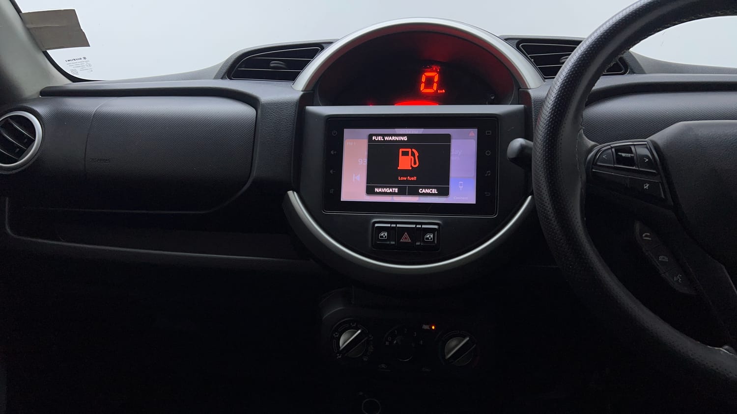 Used 2019 Maruti Suzuki S-Presso VXi Plus AMT Petrol Automatic interior MUSIC SYSTEM & AC CONTROL VIEW