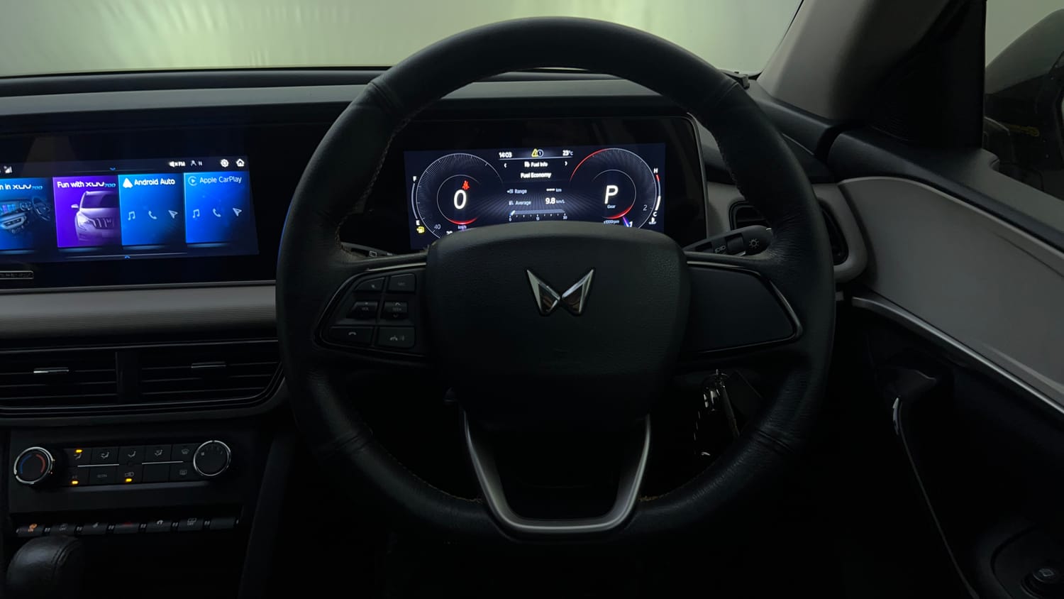 Used 2024 Mahindra XUV700 AX 5 Petrol AT 5 STR Petrol Automatic interior STEERING VIEW