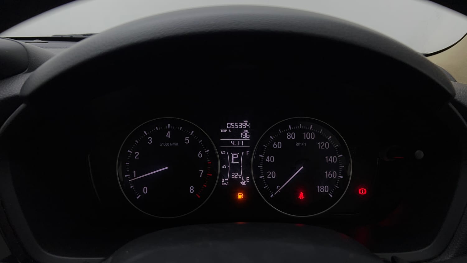 Used 2020 Honda Amaze 1.2 S CVT Petrol Petrol Automatic interior CLUSTERMETER VIEW