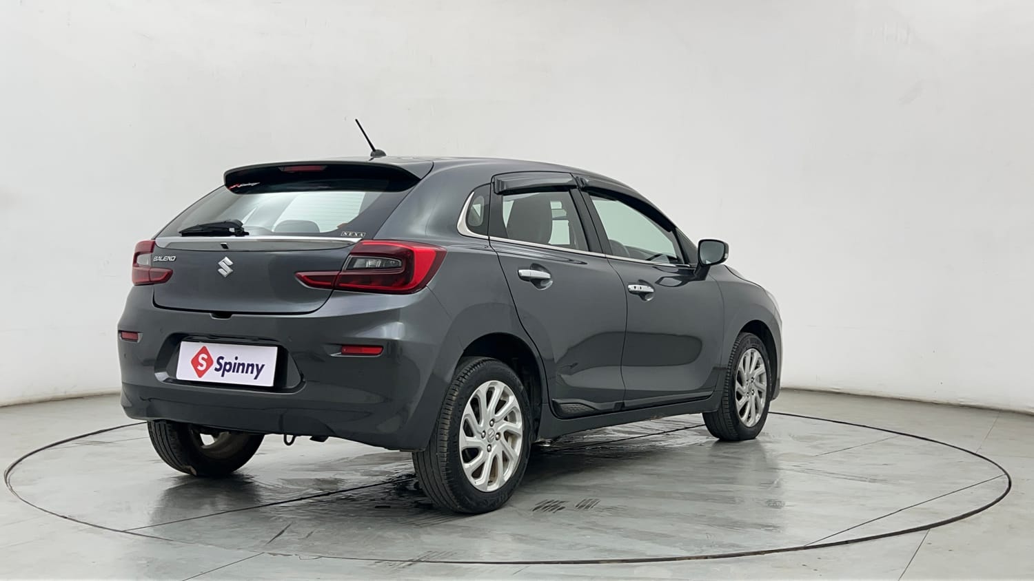 Used 2022 Maruti Suzuki Baleno Zeta MT Petrol Manual exterior RIGHT REAR CORNER VIEW