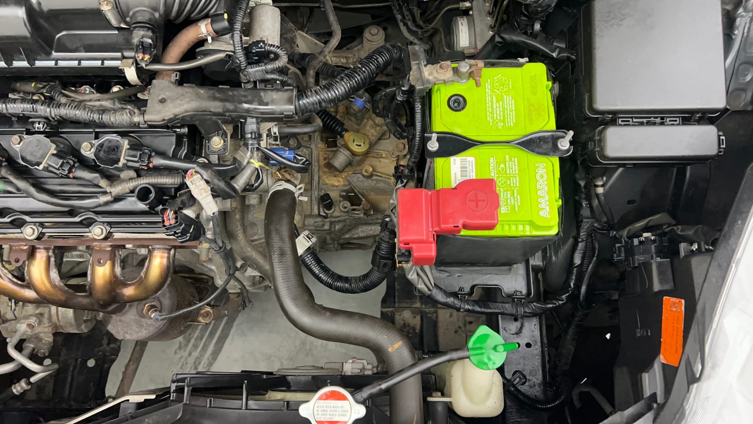 Used 2016 Maruti Suzuki Baleno Zeta 1.2 Petrol Manual engine ENGINE LEFT SIDE VIEW