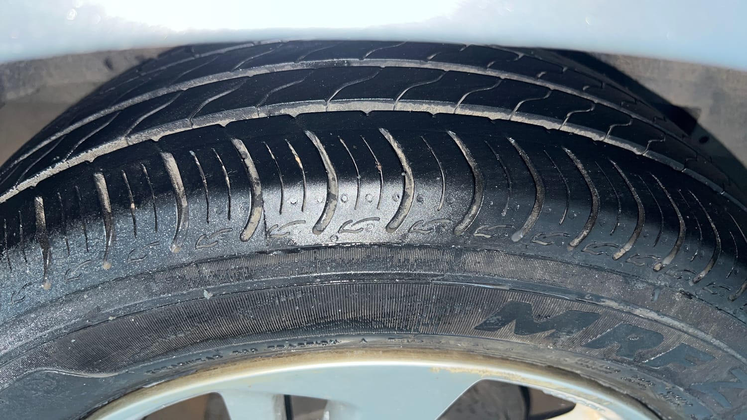 Used 2016 Honda Jazz VX Petrol Petrol Manual tyres RIGHT REAR TYRE TREAD VIEW