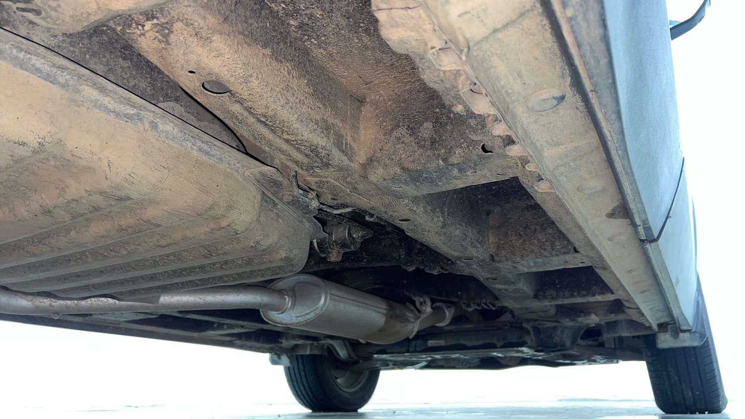 Used 2019 MG Motors Hector Sharp 1.5 DCT Petrol Petrol Automatic extra REAR RIGHT UNDERBODY VIEW