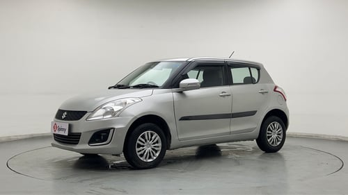 Used 2015 Maruti Suzuki Swift VXi Petrol Manual exterior LEFT FRONT CORNER VIEW