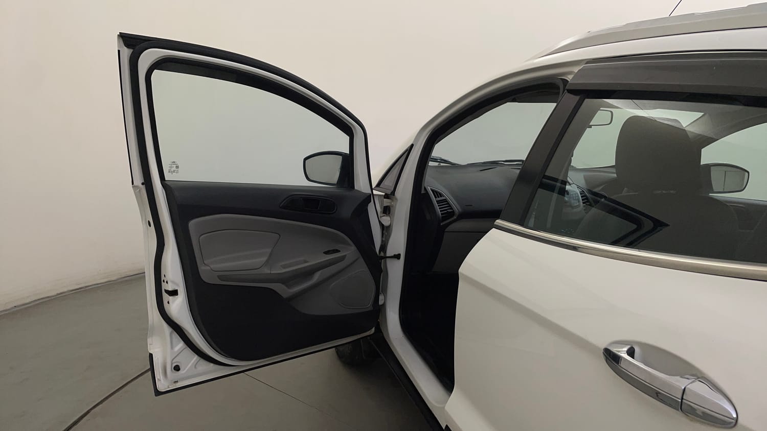 Used 2016 Ford EcoSport Ambiente 1.5L TDCi Diesel Manual interior LEFT FRONT DOOR OPEN VIEW