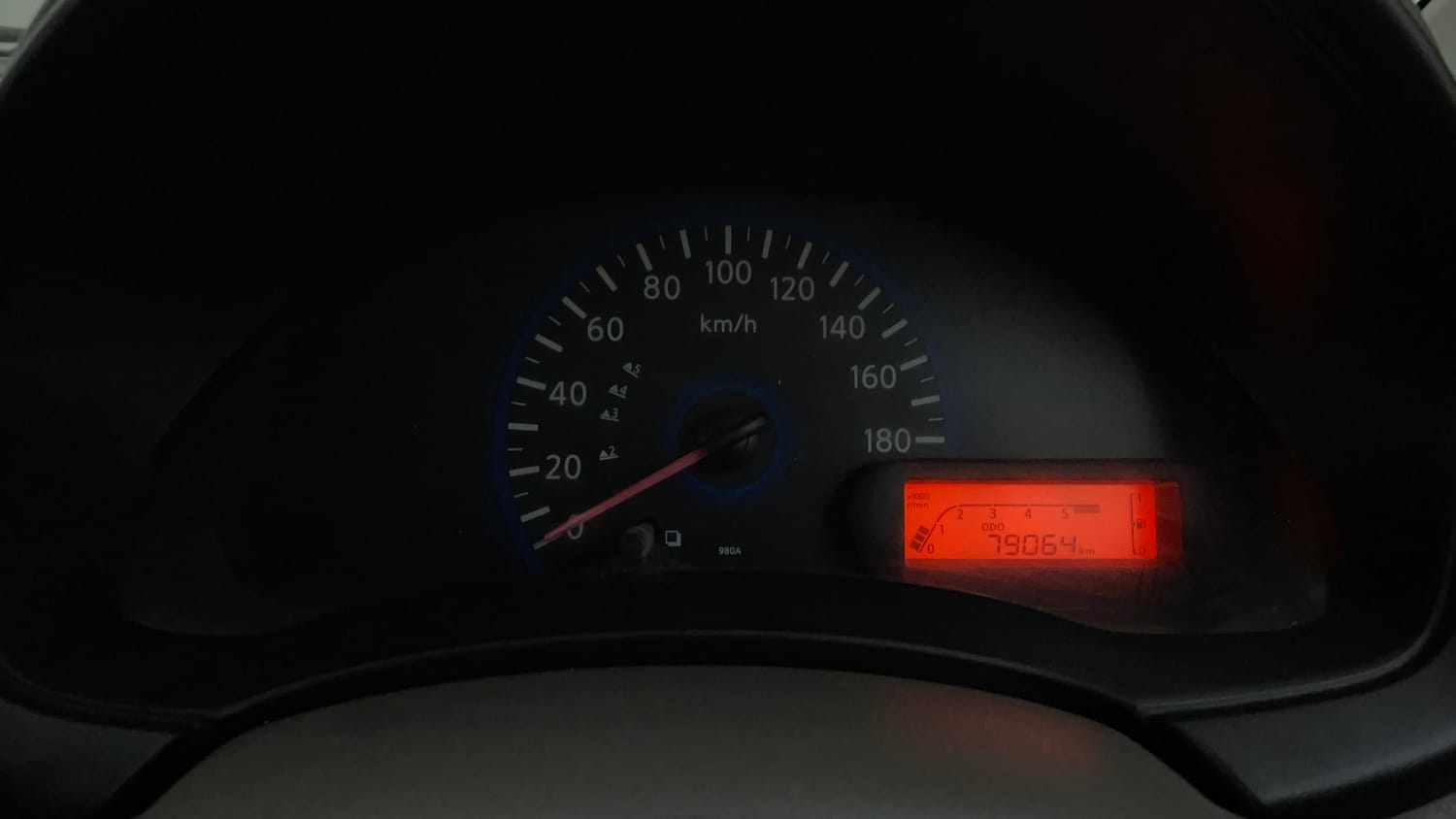 Used 2014 Datsun GO T Petrol Manual interior CLUSTERMETER VIEW