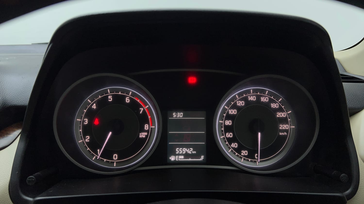 Used 2020 Maruti Suzuki Dzire VXi Petrol Manual interior CLUSTERMETER VIEW