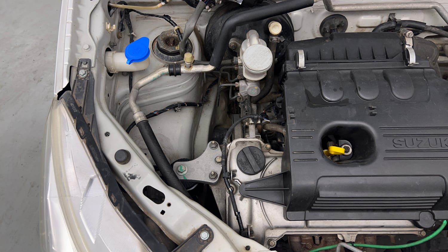 Used 2015 Maruti Suzuki Alto K10 VXi Petrol Manual engine ENGINE RIGHT SIDE VIEW
