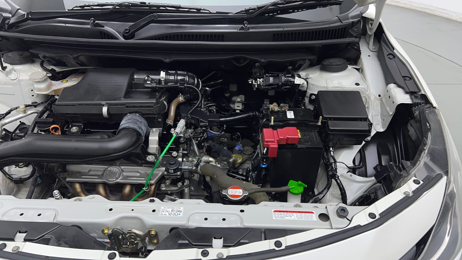Used 2024 Maruti Suzuki Baleno Sigma MT Petrol Manual engine ENGINE LEFT SIDE VIEW