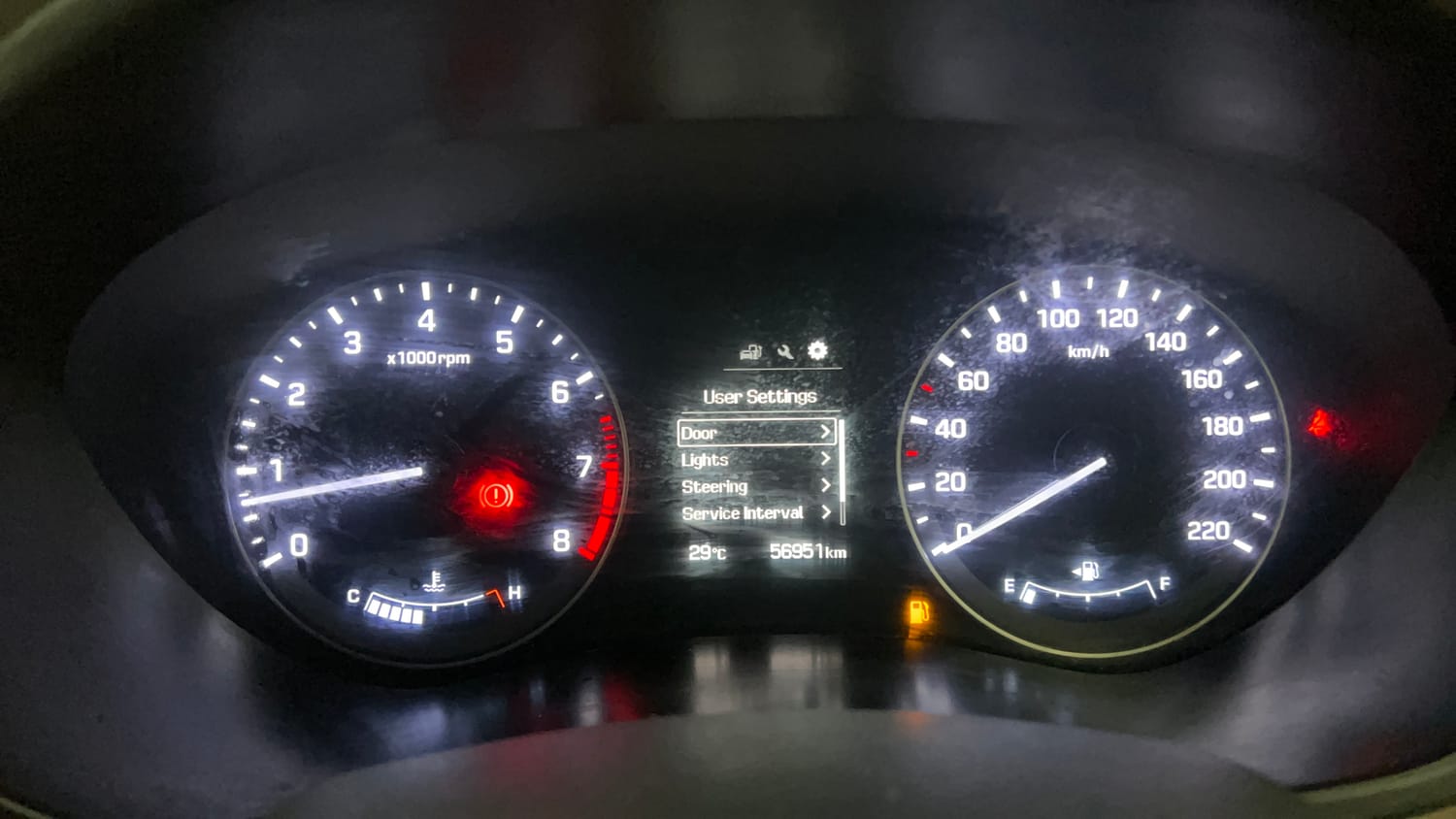 Used 2016 Hyundai Elite i20 Asta 1.2 Petrol Manual interior CLUSTERMETER VIEW