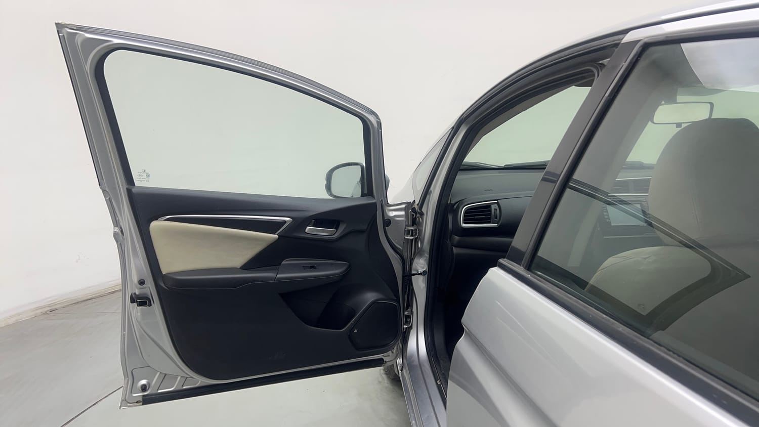Used 2016 Honda Jazz VX Petrol Petrol Manual interior LEFT FRONT DOOR OPEN VIEW