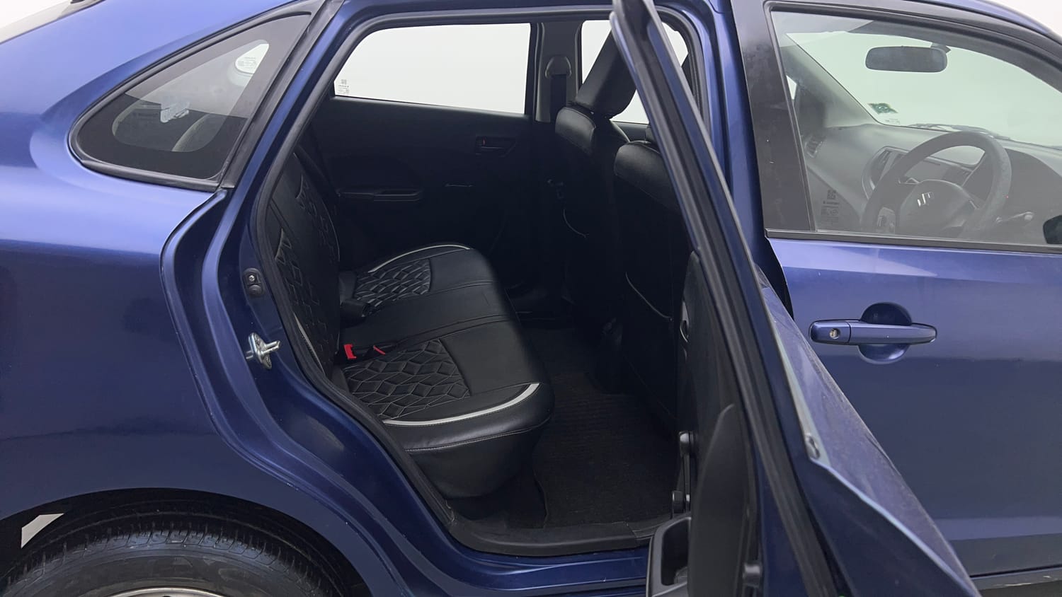Used 2019 Maruti Suzuki Baleno Sigma 1.2 Petrol Manual interior RIGHT SIDE REAR DOOR CABIN VIEW