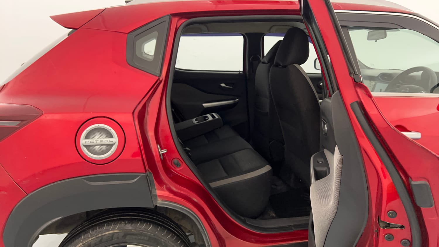 Used 2023 Nissan Magnite XV Executive Petrol Manual interior RIGHT SIDE REAR DOOR CABIN VIEW