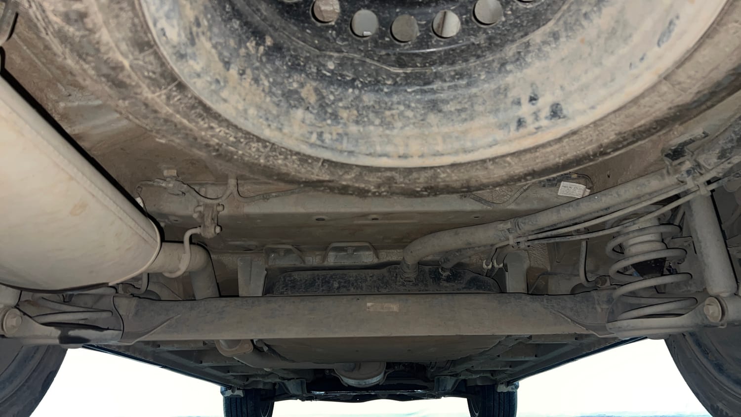 Used 2021 MG Motors Hector Sharp 1.5 Petrol Turbo DCT Petrol Automatic extra REAR UNDERBODY VIEW (TAKEN FROM REAR)