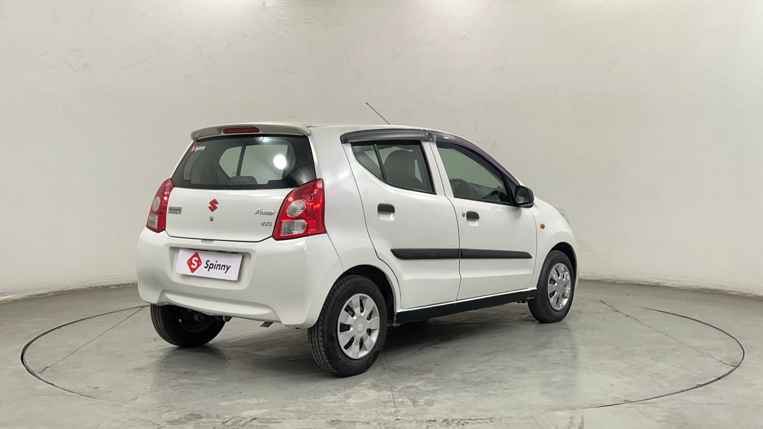 Used 2013 Maruti Suzuki A-Star VXI Petrol Manual exterior RIGHT REAR CORNER VIEW